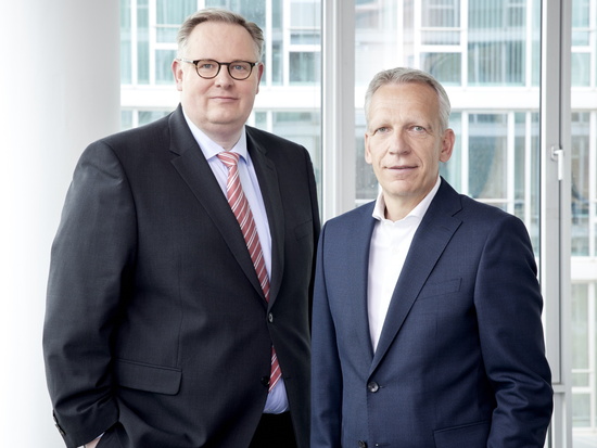 PEAG HR: Christian Stollberg, Sprecher der Geschäftsführung, und Geschäftsführer Andreas Schmincke